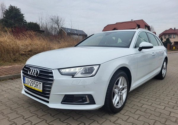 Audi A4 cena 96000 przebieg: 76700, rok produkcji 2018 z Lublin małe 667